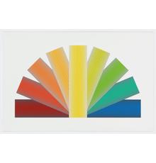 Richard Anuszkiewicz, Grey Tinted Rainbow, 1992, Graphicstudio/USF 