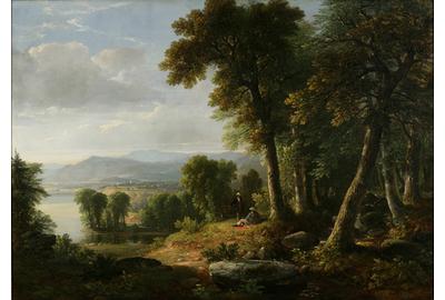 Asher B.  Durand, Landscape, 1850