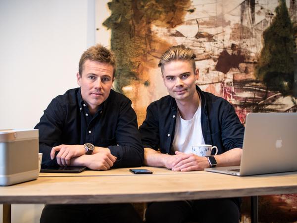 Mattis Curth and Jeppe Curth, Co-founders of Artland