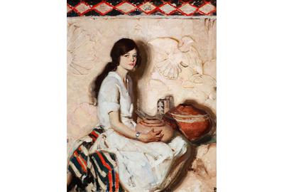 Dean Cornwell (1892–1960), Portrait, 1929, oil on canvas, 30 x 24 in, Sold: $245,700