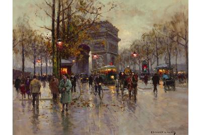 Cortès had the remarkable ability to portray the essence of Paris in all her moods.