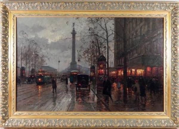 Two paintings by the renowned French painter Edouard Cortes, including this one shown, will be sold Nov.  2nd.