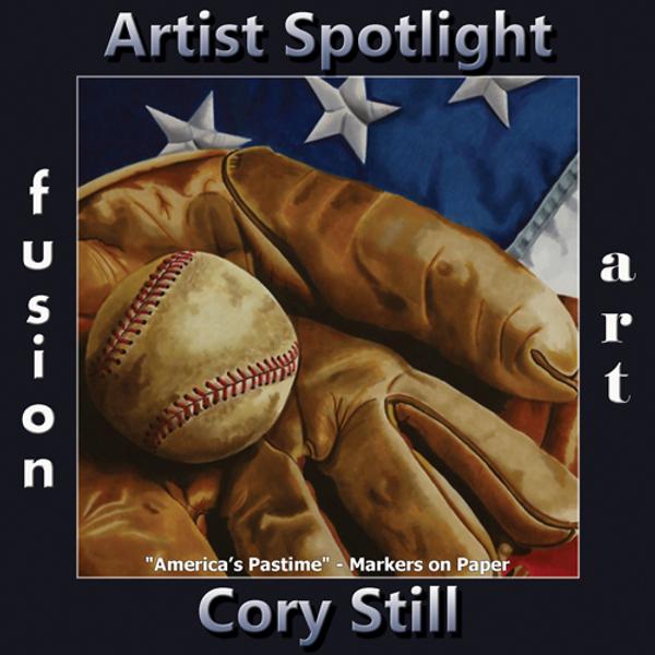 Cory Still is Fusion Art’s Traditional Artist Spotlight Winner for July 2019 www.fusionartps.com