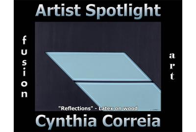 Cynthia Correia - Artist Spotlight Solo Art Exhibition - October 2020 www.fusionartps.com