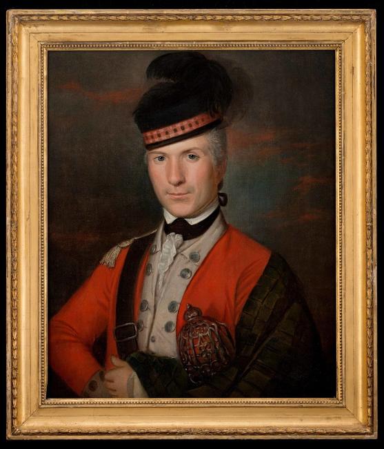 Portrait of Major Patrick Campbell Unidentified artist, Scotland, 1775-1776 Oil on canvas Friends of Colonial Williamsburg Collections, 2018-26