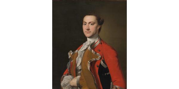 Captain Richard Bayly; Joseph Wright of Derby; Derby, England, 1760-1761; oil on canvas, CWF, The Friends of Colonial Williamsburg Collections Fund