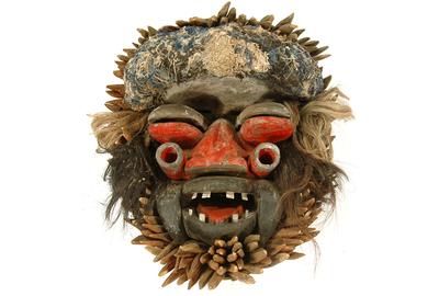 A Bush Spirit Mask, Kran, Liberia