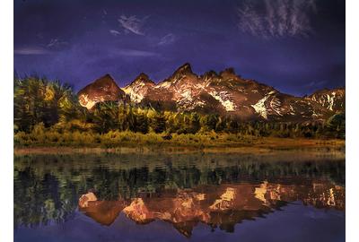 "Dawn at Tetons" by Jason Levi