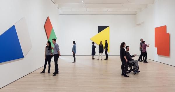 Ellsworth Kelly gallery, SFMOMA