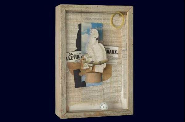 Joseph Cornell (American, 1903-1972).  Homage to Juan Gris, 1953-54.  Box construction.  Philadelphia Museum of Art, Purchased: John D.  McIlhenny Fund.  Art © The Joseph and Robert Cornell Memorial Foundation/Licensed by VAGA, New York, NY