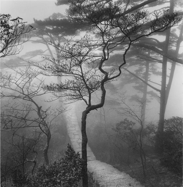 Michael Kenna, from Huangshan: Poems from the T'ang Dynasty, courtesy of 21st Editions