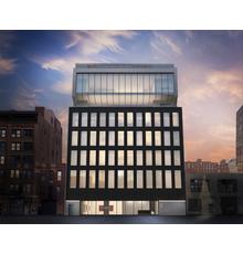 Rendering for 540 West 25th Street, Pace’s new global headquarters in New York.