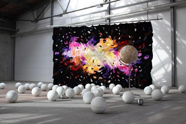 Agustina Woodgate, “Milky Ways,” 2013.  "Ad Astra." Courtesy of Spinello Projects