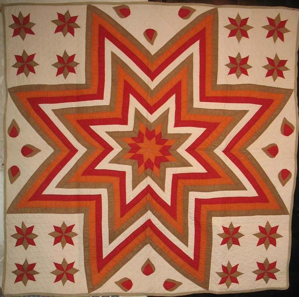 Aunt Eliza's Star quilt from Fisher Heritage.