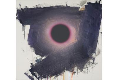 Dan Christensen (1942-2007), Dolby, 1998, Acrylic on canvas, 65 x 70 inches.  