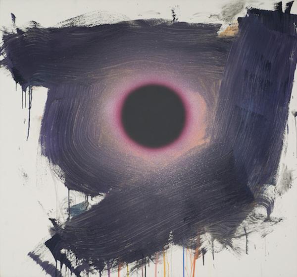 Dan Christensen (1942-2007), Dolby, 1998, Acrylic on canvas, 65 x 70 inches.  