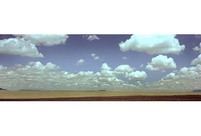 Donald Woodman, Belen East River Looking North, Archival Pigment Print, 34.6'' x 96''