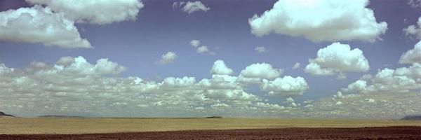 Donald Woodman, Belen East River Looking North, Archival Pigment Print, 34.6'' x 96''