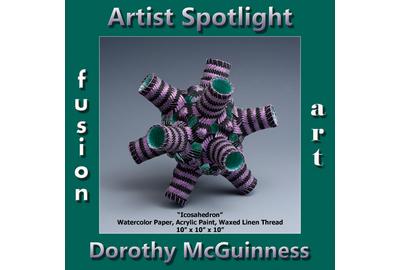 Dorothy McGuinness is Fusion Art's 3-Dimensional Artist Spotlight Winner for October 2018 www.fusionartps,com