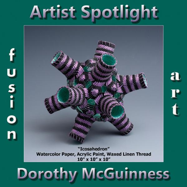 Dorothy McGuinness is Fusion Art's 3-Dimensional Artist Spotlight Winner for October 2018 www.fusionartps,com