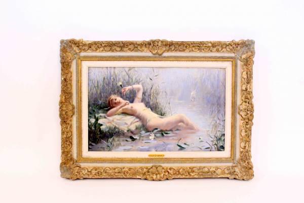 This original figural oil painting by Paul Emile Chabas (Fr., 1869-1937) will be sold June 7-8 in Atlanta, Ga.