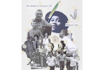 Myrna Colley-Lee, The Ballad of Emmett Till, 2008.  Collage.  Courtesy of the artist.  Play by Ifa Bayeza, directed by Oz Scott at the Goodman Theatre, Chicago, 2008.