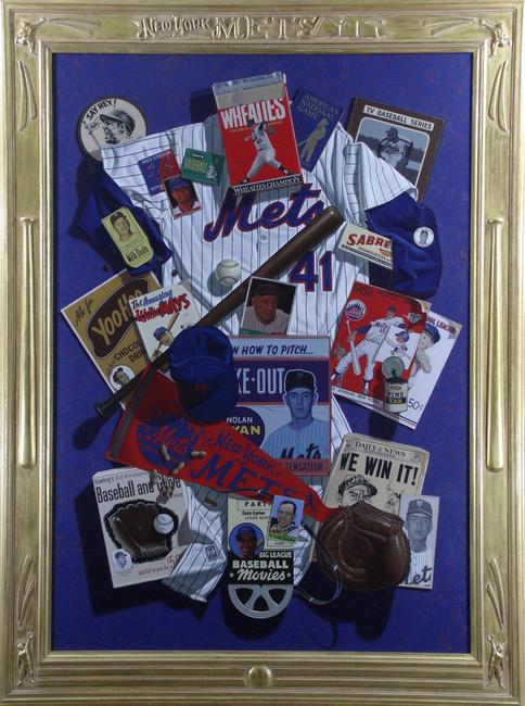 Gary Erbe, Those Amazin’ Mets, 2006.  Courtesy of Mr.  & Mrs.  Joseph Cusenza.  © Gary Erbe.