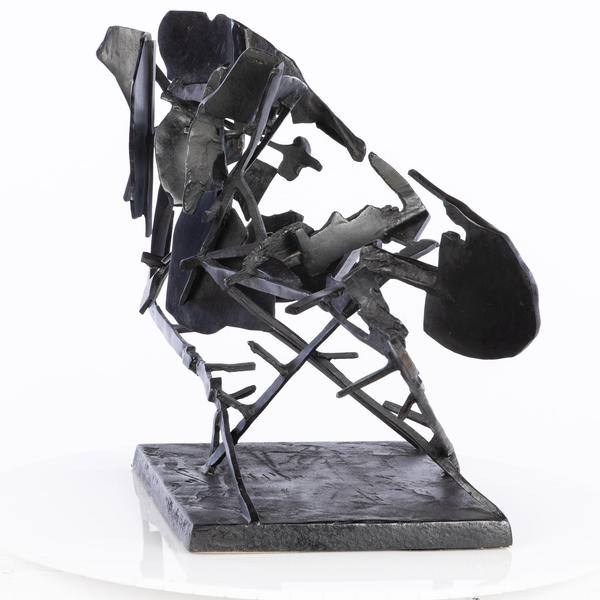 William Kentridge, Sculpture for Return (Commendatore Naso), Bronze, 2008