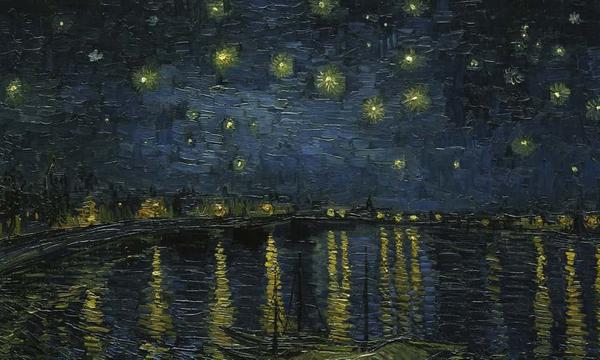 Vincent van Gogh, Starry Night Over the Rhône.  Musée d’Orsay Paris.