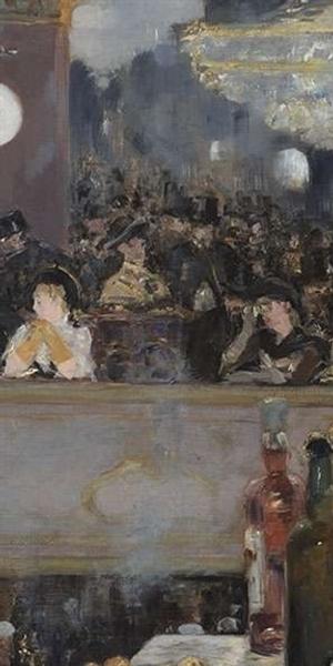 Un Bar aux Folies Bergère (1882) by Manet