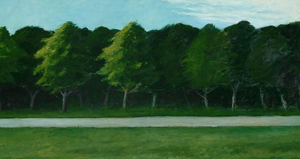 Road and Trees, 1962.  Edward Hopper, American, 1882 1967.  Oil on canvas, Bequest of Daniel W.  Dietrich II, 2016