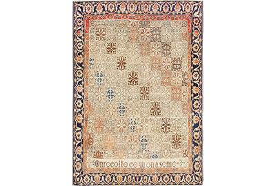 Fine Antique Persian Mohtashem Kashan Rug 47483