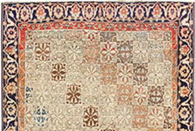 Fine Antique Persian Mohtashem Kashan Rug 47483