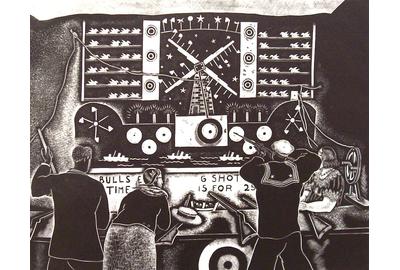 Angelo Pinto, Shooting Gallery, 1935