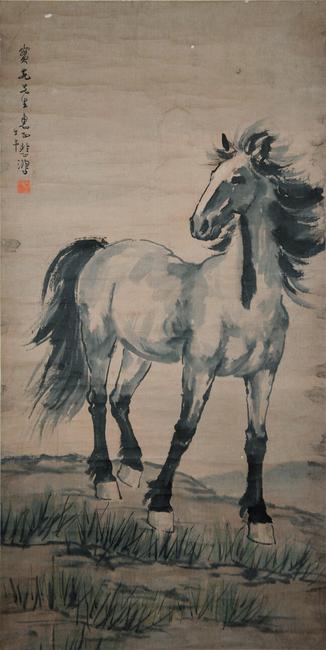 Horse by Xu Beihong.  Gianguan Auctions, December 12 sale.  