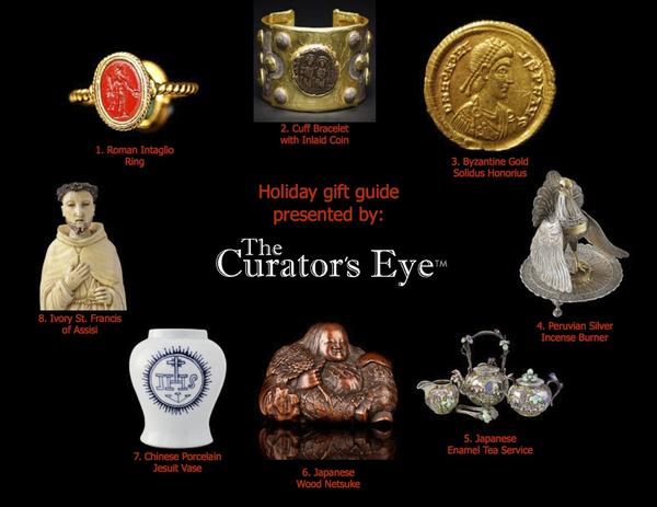 The Curator's Eye presents a Holiday Gift Guide, visit www.CuratorsEye.com for more.