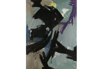 Judith Godwin.  No.  9, 1958.  Oil on canvas.  80 x 58 inches.