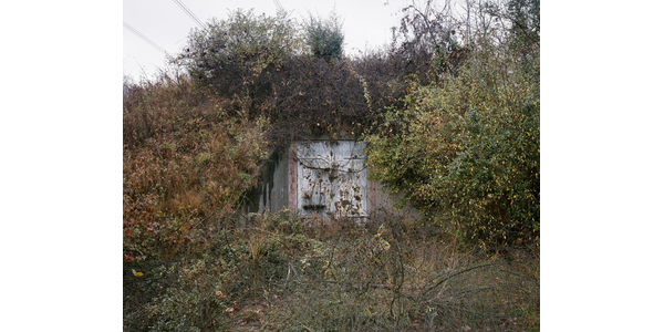 Joshua Dudley Greer (American, b.  1980), TNT Storage Igloo N6-B, Point Pleasant, West Virginia, 2012.  Archival pigment print.  Harvard Art Museums/Fogg Museum, Richard and Ronay Menschel Fund for the Acquisition of Photographs, 2019.345.  