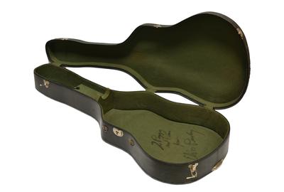 Elvis Presley's signed and inscribed guitar case is one of 197 lots of Elvis artifacts being offered during The Auction at Graceland on August 13, 2016, with online bidding provided by Invaluable.com.  