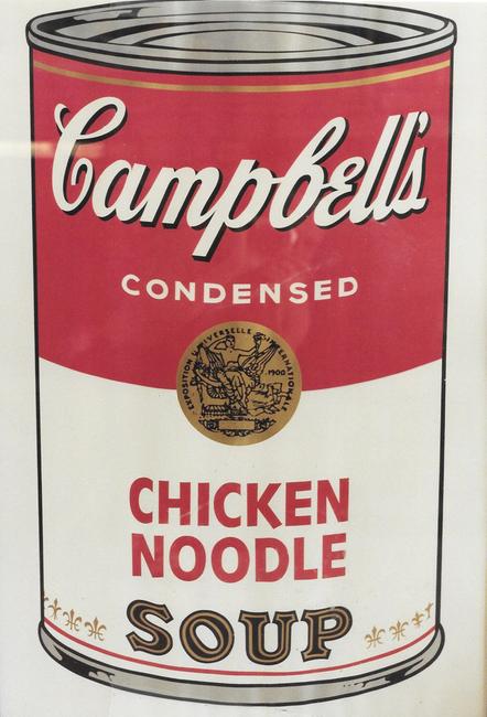 Andy Warhol, Chicken Noodle, from Campbell's Soup I, 1968 