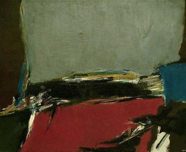 Braxton, 1961, o/c, 74 x 87 inches