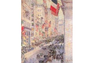 Childe Hassam, Up the Avenue from Thirty-fourth Street