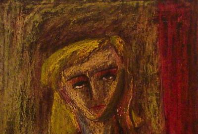 Hugh Mesibov, Girl in Armchair, 1946-47