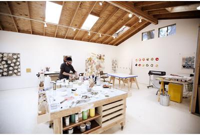 Kevin Appel in his studio.