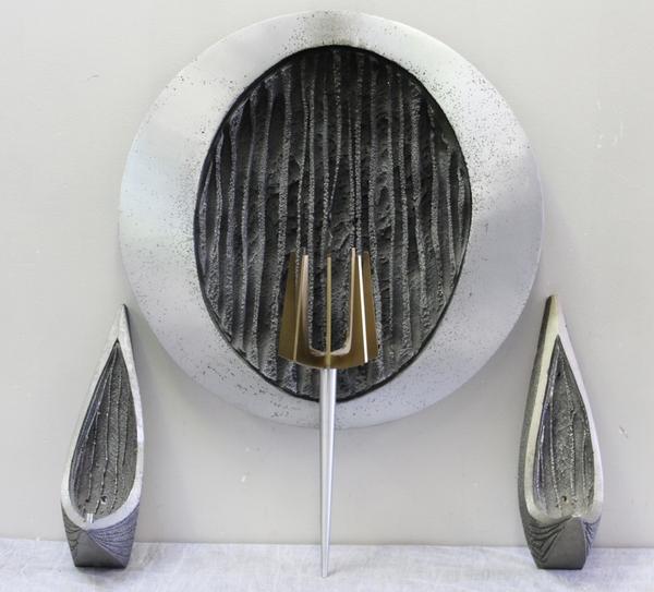 Magnificent Brutalist Sconce Lot