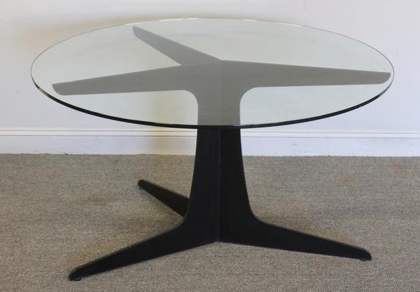 Vladimir Kagan Trisymmetric Coffee Table