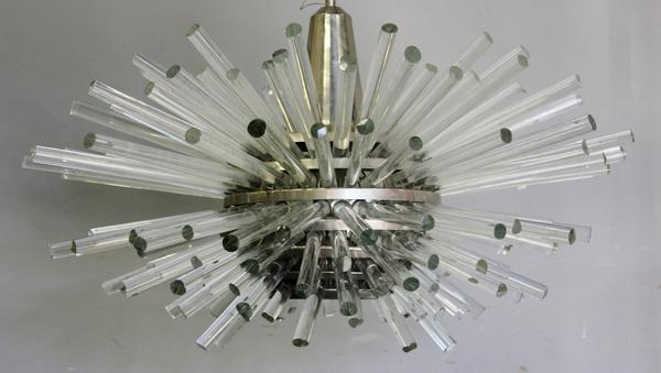 Bakalowits & Sohne "Miracle" Sputnik Chandelier in rare 36" diameter size.  