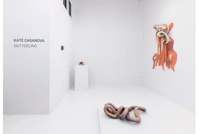 Installation view: Kate Casanova, Gut Feeling, YI GALLERY, 2022