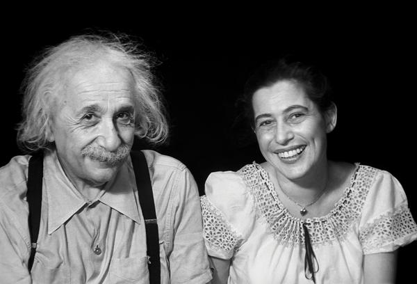 Albert Einstein and Ilse Sternberger Princeton, 1950 Courtesy of the Marcel Sternberger Collection.  Copyright Stephan Loewentheil 2016 