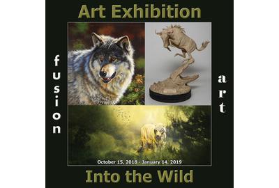 Into the Wild Art Exhibition Now Open www.fusionartps.com